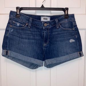 PAIGE Jimmy Jimmy Premium Denim Shorts